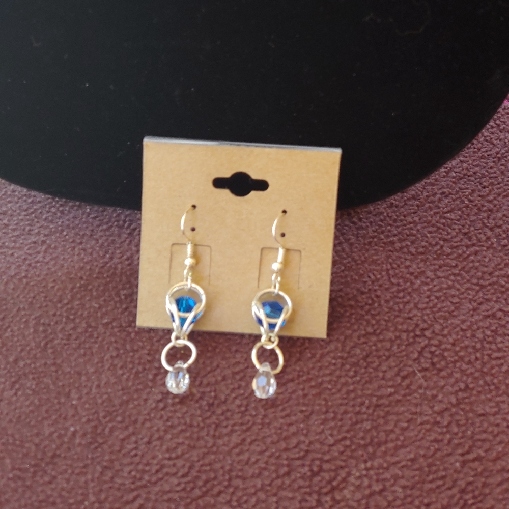 Captured Swarovski Crystal Earrings